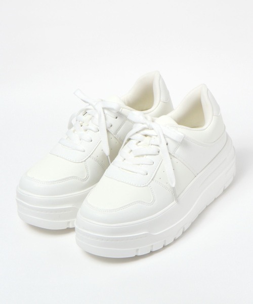 BAYFLOW(ベイフロー)の「厚底スニーカー(スニーカー・レディース・ホワイト/グレー・MEDIUM/LARGE)」の21枚目の写真