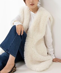 Rie Miller | エコファーミドル丈ジレ(ベスト)