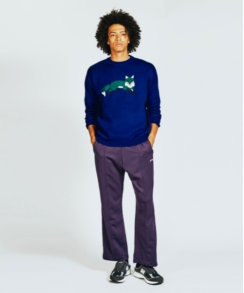 PENNEYS（ぺニーズ）の「PENNEY'S / ペニーズ THE FOX BIG LOGO SWEATER フォックスビッグロゴセーター（ニット/セーター・メンズ・ヘザーグレー/ネイビー・LARGE/MEDIUM/X-SMALL）」の15枚目の写真