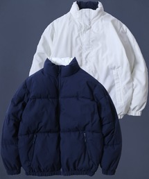 ANPAS（アンパス）の「2WAY Reversible Eco Down Jacket/別注 2WAY リバーシブル エコダウンジャケット パデッドジャケット パファージャケット レディース メンズ オーバーサイズ  防風（ダウンジャケット/コート）」