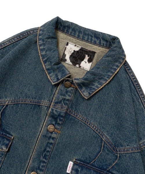 【完売品】badway スタッズデニムジャケット BADWAY スタッズ装飾 ダークデニムジャケット - メルカリ