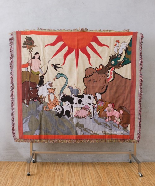 ブランケット umao×BIRTHDAY BAR スローケット レディース メンズ