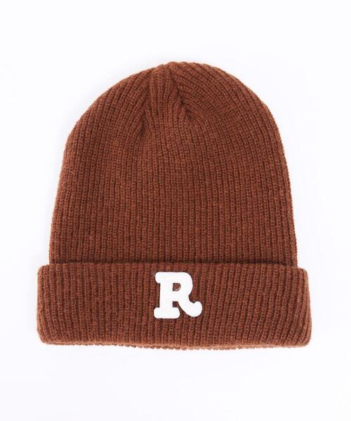 WC（ダブル シー）の「Rロゴニットキャップ（ニットキャップ/ビーニー・レディース・ブラック/ブラウン/グレー・FREE）」の9枚目の写真