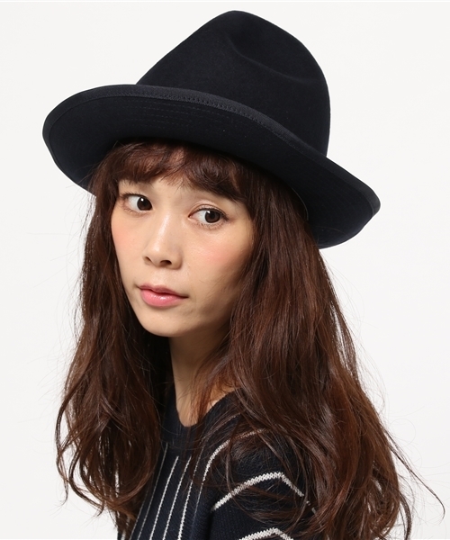 Ray BEAMS（レイビームス）の「RETTER / マウンテンHAT（ハット・レディース・グリーン系その他/ネイビー・ONE SIZE）」の6枚目の写真