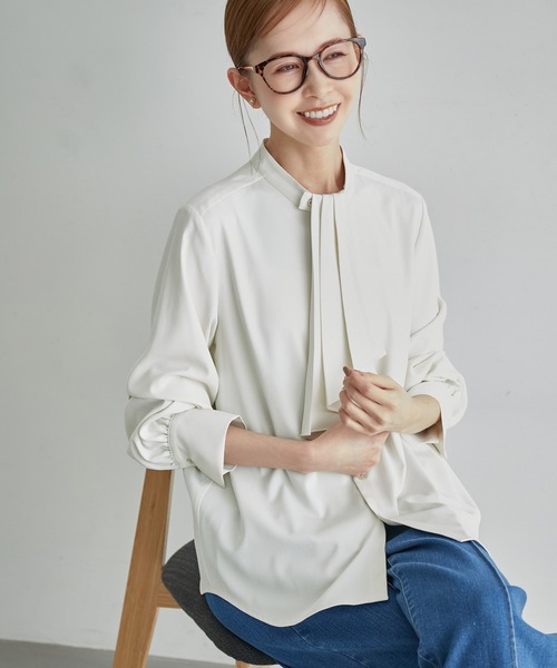ROPE' PICNIC（ロペピクニック）の「2WAYボウタイブラウス（シャツ