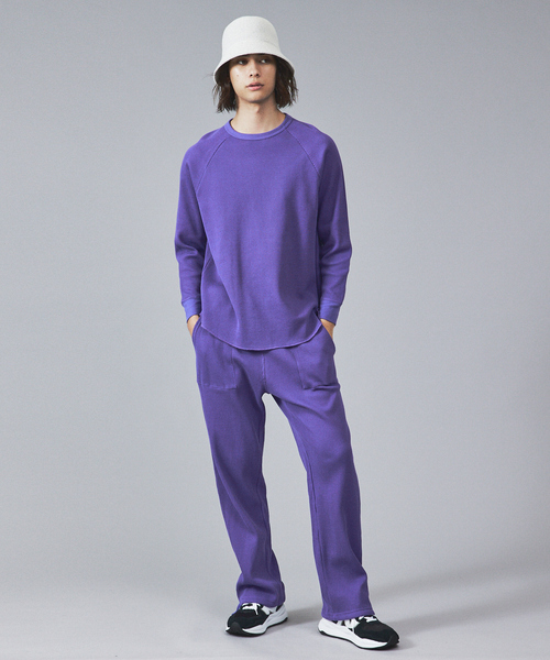 FRUIT OF THE LOOM(フルーツオブザルーム)の「【FRUIT OF THE LOOM】ヘビーオンス サーマル パンツ(その他パンツ・メンズ・パープル/オフホワイト/オレンジ/ブラック・XL/L/M)」の19枚目の写真