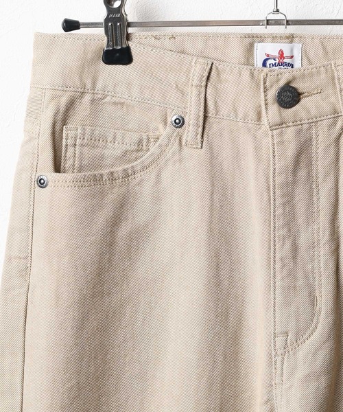 CIMARRON（シマロン）の「/CIMARRON JEANS/COLOR DENIM FLARE（デニムパンツ・レディース・ベージュ/オレンジ・25/26）」の6枚目の写真