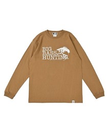 NOTHINKER（ノーシンカー）の「BIG BASS HUNTING BITE Long T-shirt（Tシャツ/カットソー）」