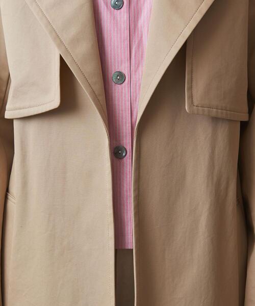 Steven Alan（スティーブンアラン）の「＜Steven Alan＞コットン ミドル トレンチコート（トレンチコート・レディース・オフホワイト/ベージュ・M/S）」の15枚目の写真