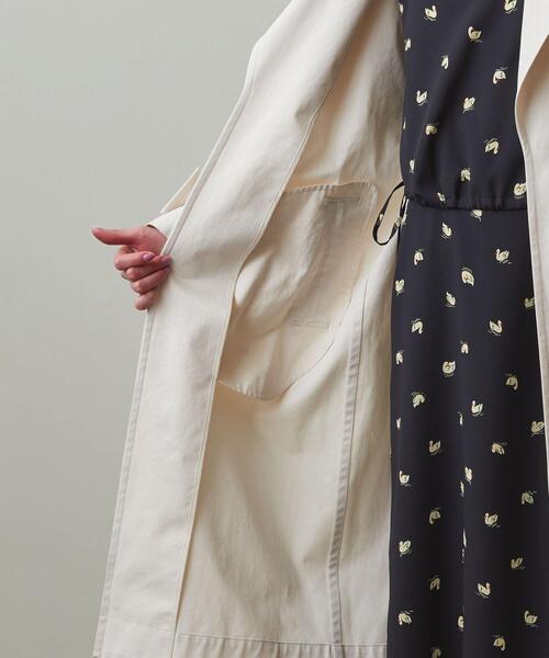 Steven Alan（スティーブンアラン）の「＜Steven Alan＞コットン ミドル トレンチコート（トレンチコート・レディース・オフホワイト/ベージュ・M/S）」の20枚目の写真