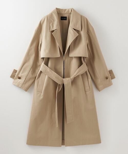 Steven Alan（スティーブンアラン）の「＜Steven Alan＞コットン ミドル トレンチコート（トレンチコート・レディース・オフホワイト/ベージュ・M/S）」の22枚目の写真