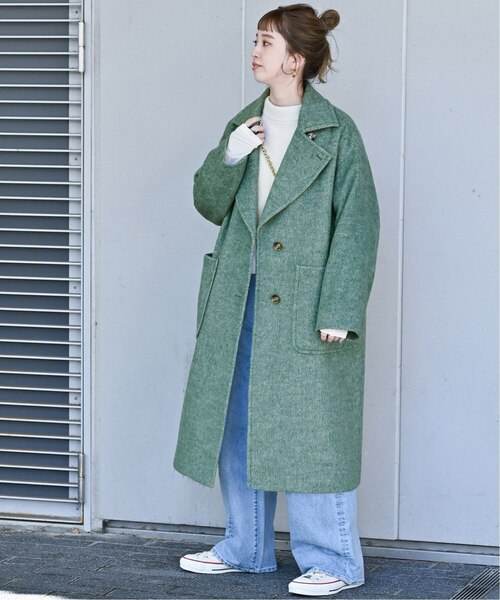 B.C STOCK（ベーセーストック）の「シャギーロングコート（チェスター