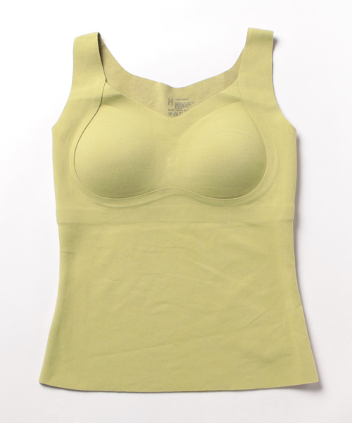 aimoha（アイモハ）の「秋冬保温　ブラ付きインナー　キャミソール（インナーウェア/肌着・レディース・ベージュ/ブラック/グリーン/チョコ/ホワイト・X-LARGE/MEDIUM/LARGE）」の20枚目の写真