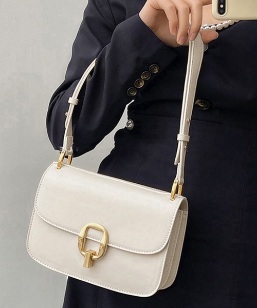 Miniministore（ミニミニストア）の「ショルダーバッグ レディース ミニバッグ（ショルダーバッグ・レディース・アイボリー/ベージュ/ブラック・FREE）」の6枚目の写真