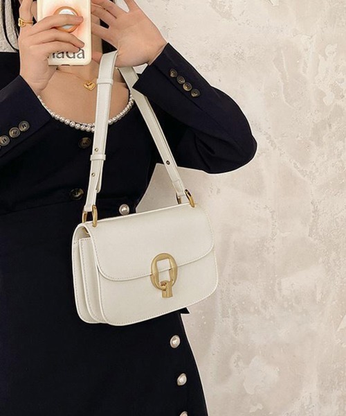 Miniministore（ミニミニストア）の「ショルダーバッグ レディース ミニバッグ（ショルダーバッグ・レディース・アイボリー/ベージュ/ブラック・FREE）」の8枚目の写真