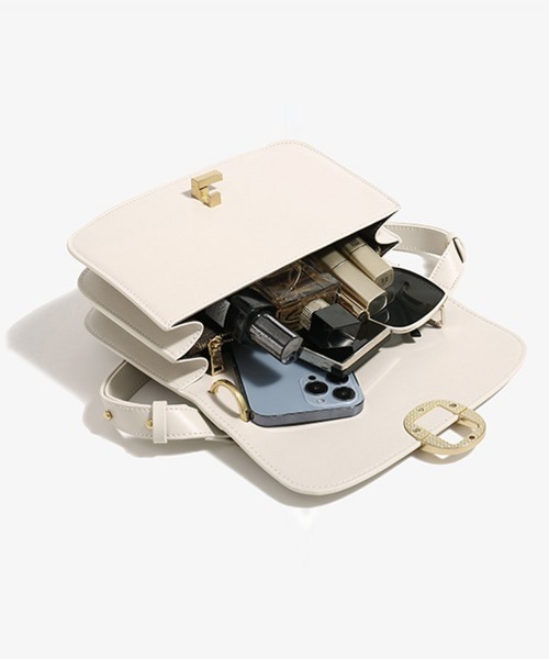 Miniministore（ミニミニストア）の「ショルダーバッグ レディース ミニバッグ（ショルダーバッグ・レディース・アイボリー/ベージュ/ブラック・FREE）」の19枚目の写真