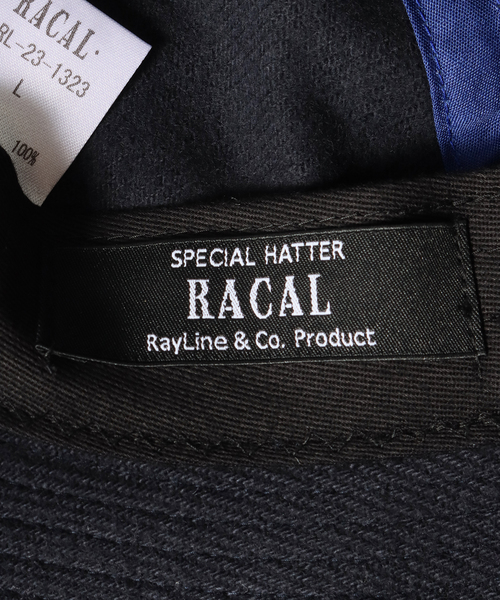 RACAL（ラカル）の「【RACAL / ラカル】4P Metro Hat / メトロハット（ハット・メンズ・ブラック/ネイビー/アイボリー・FREE）」の12枚目の写真