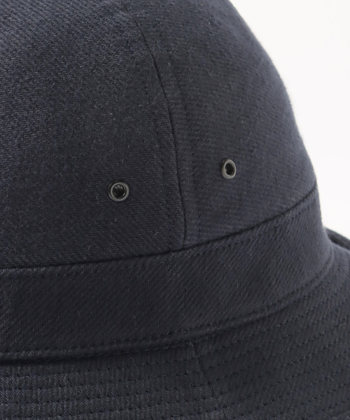 RACAL（ラカル）の「【RACAL / ラカル】4P Metro Hat / メトロハット（ハット・メンズ・ブラック/ネイビー/アイボリー・FREE）」の17枚目の写真