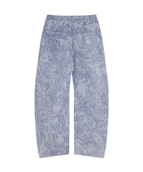 JNBY（ジェーエヌビーワイ）の「Heart and Rabbit Motif-jacquard jeans / ジャカードジーンズ（その他パンツ・レディース・ブルー・34/36/38）」の17枚目の写真