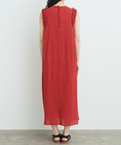 ビュルデザボン　すずらん　ワンピース bulle de savon（ビュルデサボン）の「すずらん刺繍 開衿