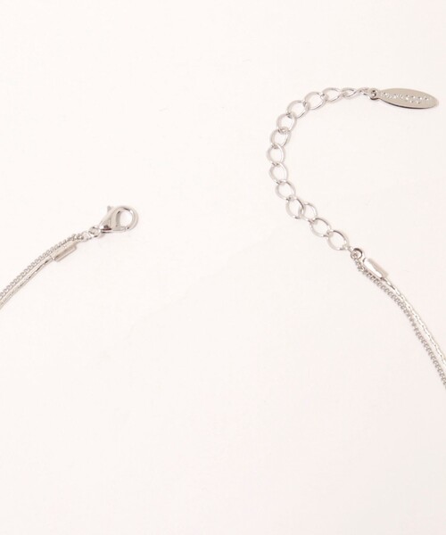 NOLLEY’S Sophi（ノーリーズソフィ）の「ペタントトップ２連ネックレス（ネックレス・レディース・ゴールド/シルバー・FREE）」の5枚目の写真