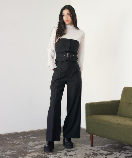 ENVYM（アンビー）の「ベルトポイントビスチェ（その他トップス・レディース・ブラック/グレー・FREE）」の22枚目の写真