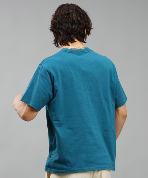 CHUMS(チャムス)の「CHUMS/チャムス Tシャツ 半袖 ブービーバード ピクニックモチーフ フロントプリント クルーネック CH01-2347(Tシャツ/カットソー・メンズ・ベージュ/ホワイト/レッド/ブルー/ブラック・2XL/XL/L/M)」の15枚目の写真