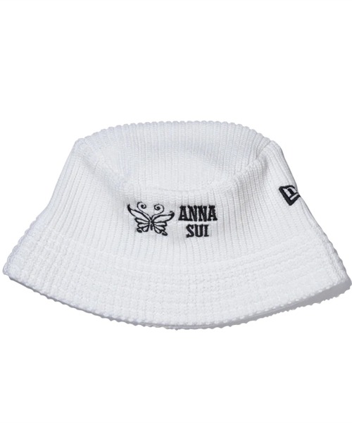 NEW ERA（ニューエラ）の「NEW ERA/ニューエラ ハット ニットバケット "ANNA SUI コラボコレクション" Knit Bucket アナ スイ 14124294/14124295（ハット・メンズ・ブラック/ホワイト・FREE）」の6枚目の写真