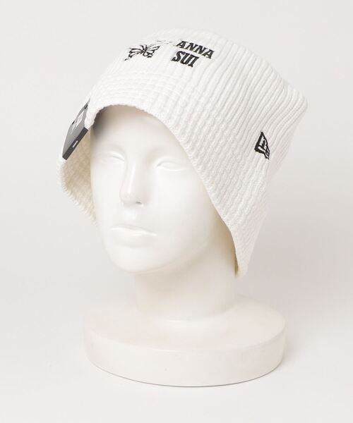 NEW ERA（ニューエラ）の「NEW ERA/ニューエラ ハット ニットバケット "ANNA SUI コラボコレクション" Knit Bucket アナ スイ 14124294/14124295（ハット・メンズ・ブラック/ホワイト・FREE）」の14枚目の写真