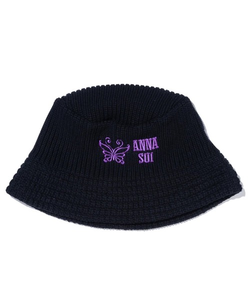 NEW ERA（ニューエラ）の「NEW ERA/ニューエラ ハット ニットバケット "ANNA SUI コラボコレクション" Knit Bucket アナ スイ 14124294/14124295（ハット・メンズ・ブラック/ホワイト・FREE）」の11枚目の写真