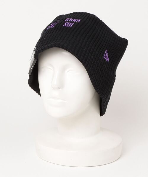 NEW ERA（ニューエラ）の「NEW ERA/ニューエラ ハット ニットバケット "ANNA SUI コラボコレクション" Knit Bucket アナ スイ 14124294/14124295（ハット・メンズ・ブラック/ホワイト・FREE）」の15枚目の写真