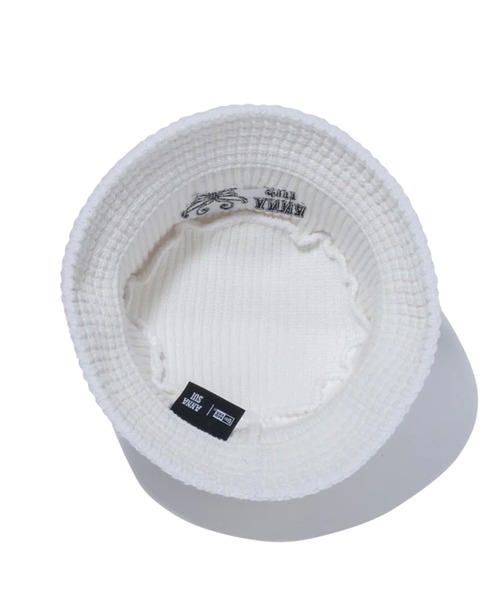 NEW ERA（ニューエラ）の「NEW ERA/ニューエラ ハット ニットバケット "ANNA SUI コラボコレクション" Knit Bucket アナ スイ 14124294/14124295（ハット・メンズ・ブラック/ホワイト・FREE）」の7枚目の写真
