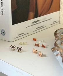 cuorequal（クオレコール）の「【6ペアセット】くすみカラーのピアスセット（ピアス（両耳用））」