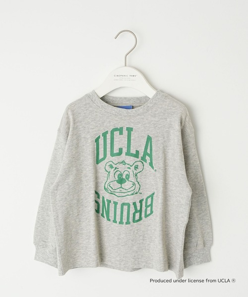 UCLA（ユーシーエルエー）の「【WEB限定】【KIDS】【UCLA】TYPY別注カレッジ風プリントボリュームスリーブロンTee（Tシャツ/カットソー・キッズ・チャコールグレー/アイボリー・LARGE/MEDIUM/SMALL/XX-LARGE/X-LARGE）」の10枚目の写真