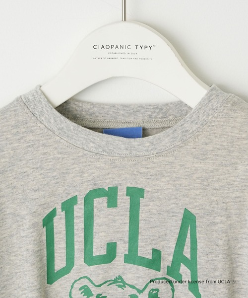 UCLA（ユーシーエルエー）の「【WEB限定】【KIDS】【UCLA】TYPY別注カレッジ風プリントボリュームスリーブロンTee（Tシャツ/カットソー・キッズ・チャコールグレー/アイボリー・LARGE/MEDIUM/SMALL/XX-LARGE/X-LARGE）」の11枚目の写真