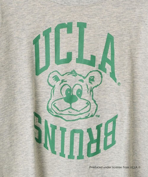 UCLA（ユーシーエルエー）の「【WEB限定】【KIDS】【UCLA】TYPY別注カレッジ風プリントボリュームスリーブロンTee（Tシャツ/カットソー・キッズ・チャコールグレー/アイボリー・LARGE/MEDIUM/SMALL/XX-LARGE/X-LARGE）」の12枚目の写真