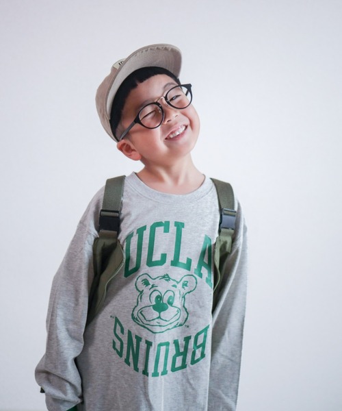 UCLA（ユーシーエルエー）の「【WEB限定】【KIDS】【UCLA】TYPY別注カレッジ風プリントボリュームスリーブロンTee（Tシャツ/カットソー・キッズ・チャコールグレー/アイボリー・LARGE/MEDIUM/SMALL/XX-LARGE/X-LARGE）」の14枚目の写真