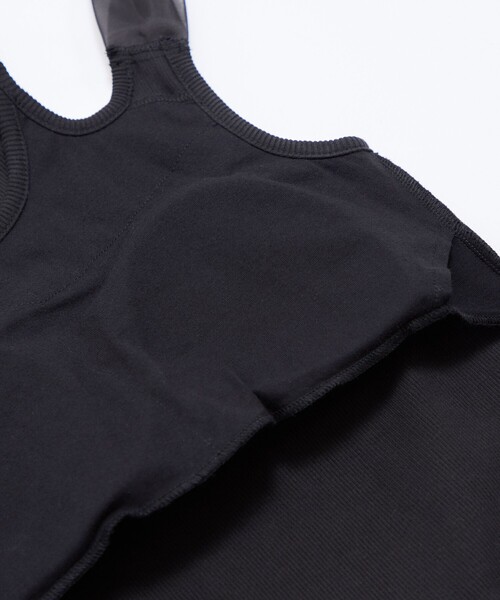 DEICY（デイシー）の「カットアウトリボンカットソー（Tシャツ/カットソー・レディース・ブラック/ライトベージュ・FREE）」の3枚目の写真