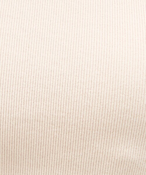 DEICY（デイシー）の「カットアウトリボンカットソー（Tシャツ/カットソー・レディース・ブラック/ライトベージュ・FREE）」の6枚目の写真