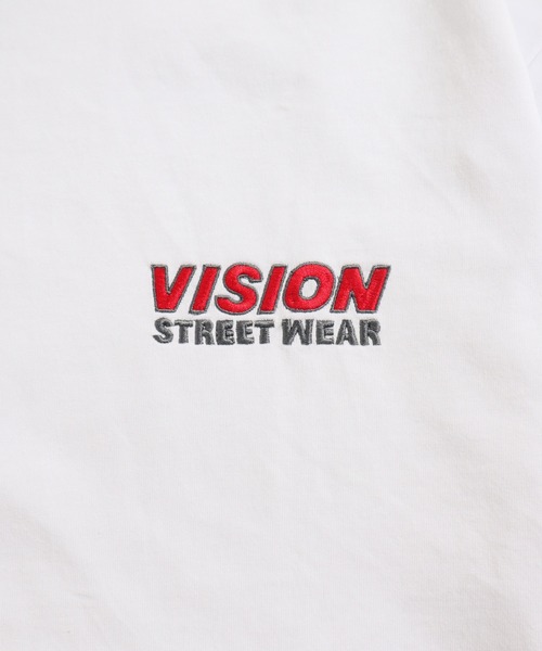 VISION STREET WEAR(ヴィジョンストリートウェア)の「【VISION STREET WEAR】オリジナルグラフィック スクエアイラストプリントTシャツ / バックプリント(Tシャツ/カットソー・レディース・ホワイト/ライトグレー/ブラック・MEDIUM/LARGE/X-LARGE)」の11枚目の写真
