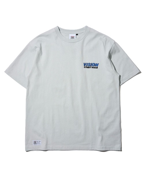VISION STREET WEAR(ヴィジョンストリートウェア)の「【VISION STREET WEAR】オリジナルグラフィック スクエアイラストプリントTシャツ / バックプリント(Tシャツ/カットソー・レディース・ホワイト/ライトグレー/ブラック・MEDIUM/LARGE/X-LARGE)」の8枚目の写真