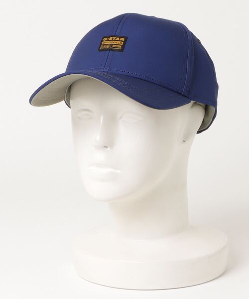 G-STAR（ジースター）の「ORIGINALS BASEBALL CAP/ロゴベースボールキャップ（キャップ・メンズ・ブルー系その他・ONE SIZE）」の4枚目の写真