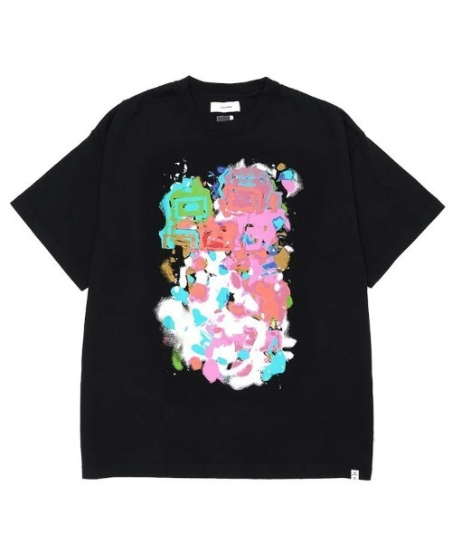 FACETASM（ファセッタズム）の「【FACETASM】SPRAYPAINT BIG TEE（Tシャツ/カットソー・メンズ・ブラック/ホワイト・5）」の2枚目の写真