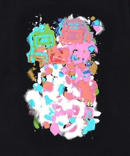 FACETASM（ファセッタズム）の「【FACETASM】SPRAYPAINT BIG TEE（Tシャツ/カットソー・メンズ・ブラック/ホワイト・5）」の14枚目の写真