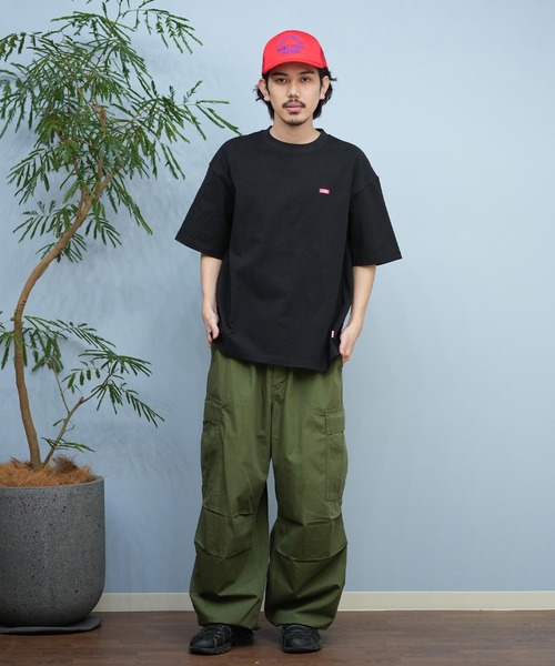 CHUMS（チャムス）の「【ムラサキスポーツ限定】CHUMS/チャムス 半袖Tシャツ バックプリント CH01-2413（Tシャツ/カットソー・メンズ・グレイッシュベージュ/ブラック/ホワイト/ブルーグリーン・S/M/L/XL）」の19枚目の写真