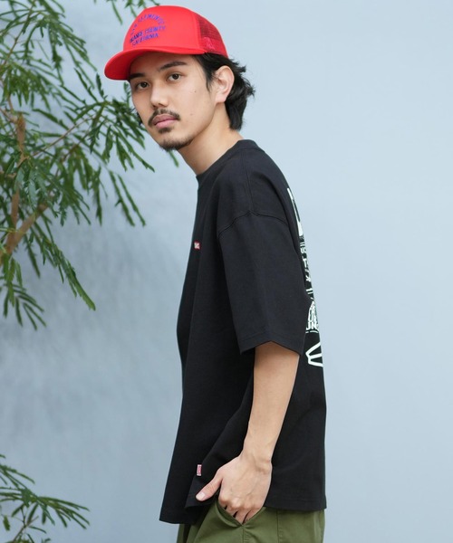 CHUMS（チャムス）の「【ムラサキスポーツ限定】CHUMS/チャムス 半袖Tシャツ バックプリント CH01-2413（Tシャツ/カットソー・メンズ・グレイッシュベージュ/ブラック/ホワイト/ブルーグリーン・S/M/L/XL）」の21枚目の写真