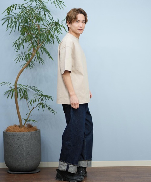 CHUMS（チャムス）の「【ムラサキスポーツ限定】CHUMS/チャムス 半袖Tシャツ バックプリント CH01-2413（Tシャツ/カットソー・メンズ・グレイッシュベージュ/ブラック/ホワイト/ブルーグリーン・S/M/L/XL）」の11枚目の写真