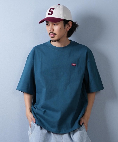 CHUMS（チャムス）の「【ムラサキスポーツ限定】CHUMS/チャムス 半袖Tシャツ バックプリント CH01-2413（Tシャツ/カットソー・メンズ・グレイッシュベージュ/ブラック/ホワイト/ブルーグリーン・S/M/L/XL）」の10枚目の写真