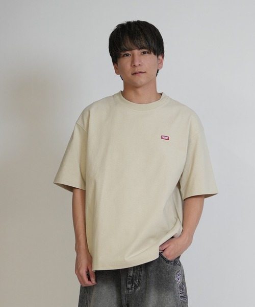 CHUMS(チャムス)の「【ムラサキスポーツ限定】CHUMS/チャムス 半袖Tシャツ バックプリント CH01-2413(Tシャツ/カットソー・メンズ・グレイッシュベージュ/ブラック/ホワイト/ブルーグリーン/ライトベージュ/チャコール/ネイビー・S/M/L/XL)」の19枚目の写真