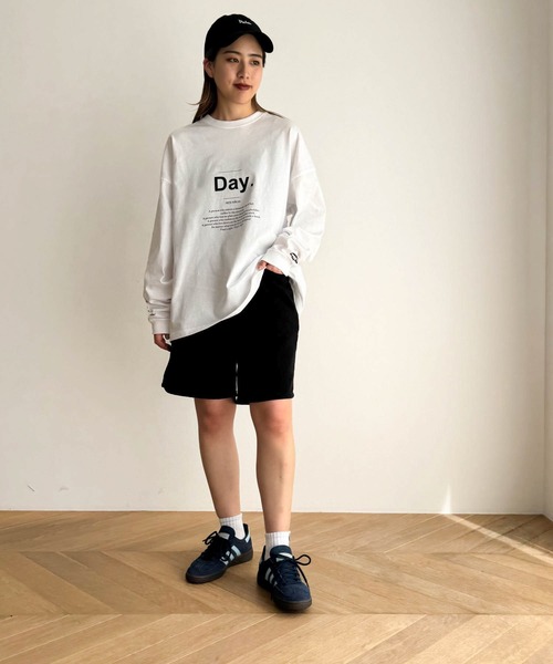 CANAL JEAN（キャナルジーン）の「El mar　コットンハーフパンツ（その他パンツ・レディース・クリーム/ブラック・ONE SIZE）」の15枚目の写真